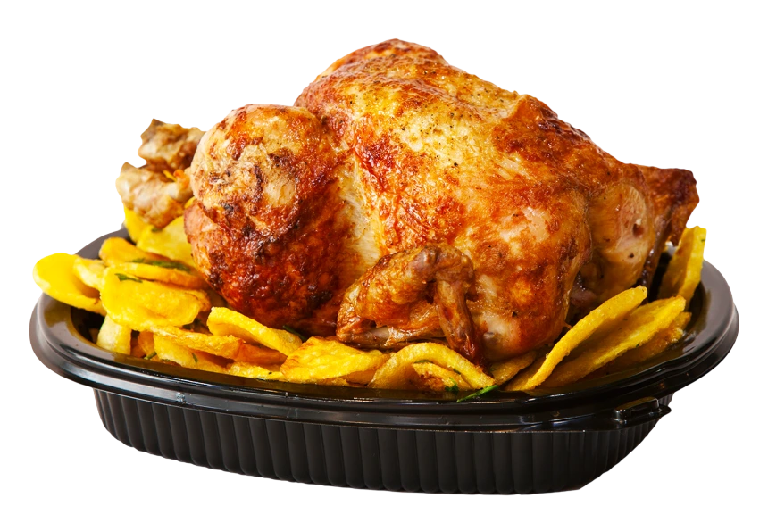 03. Pollo Entero + Caja de Papas